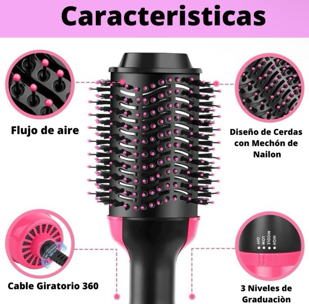 Miniatura 5 de CEPILLO SECADOR GENERICO